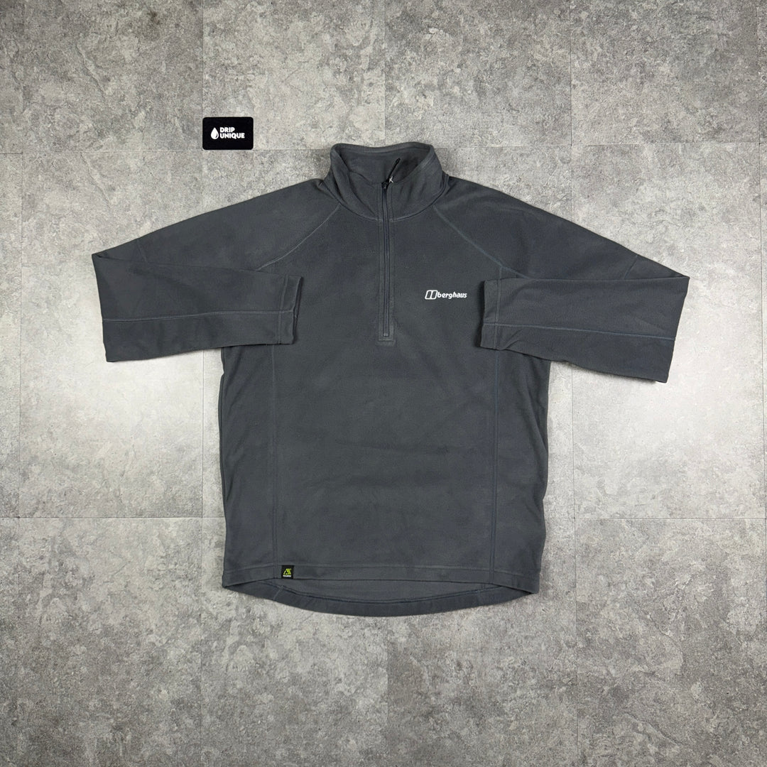 Berghaus Anwick Full Zip Fleece Dark Grey, dripuniqueuk