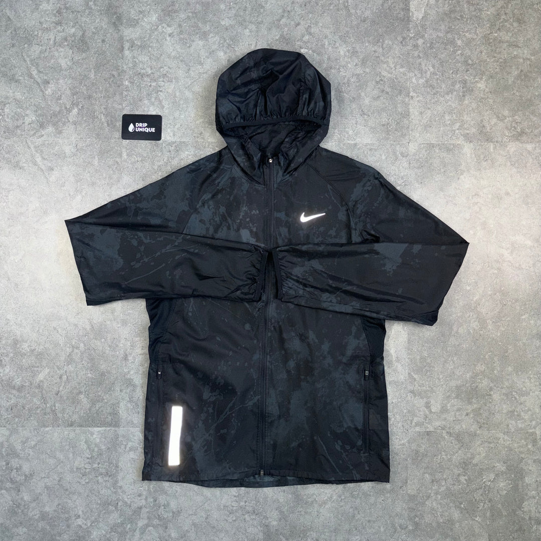 Men's Nike Splash Running Division Windrunner Jacket Black, dripuniqueuk