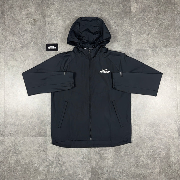 Nike Dri-Fit Swoosh Windrunner Jacket Black, nike windrunner, dripuniqueuk