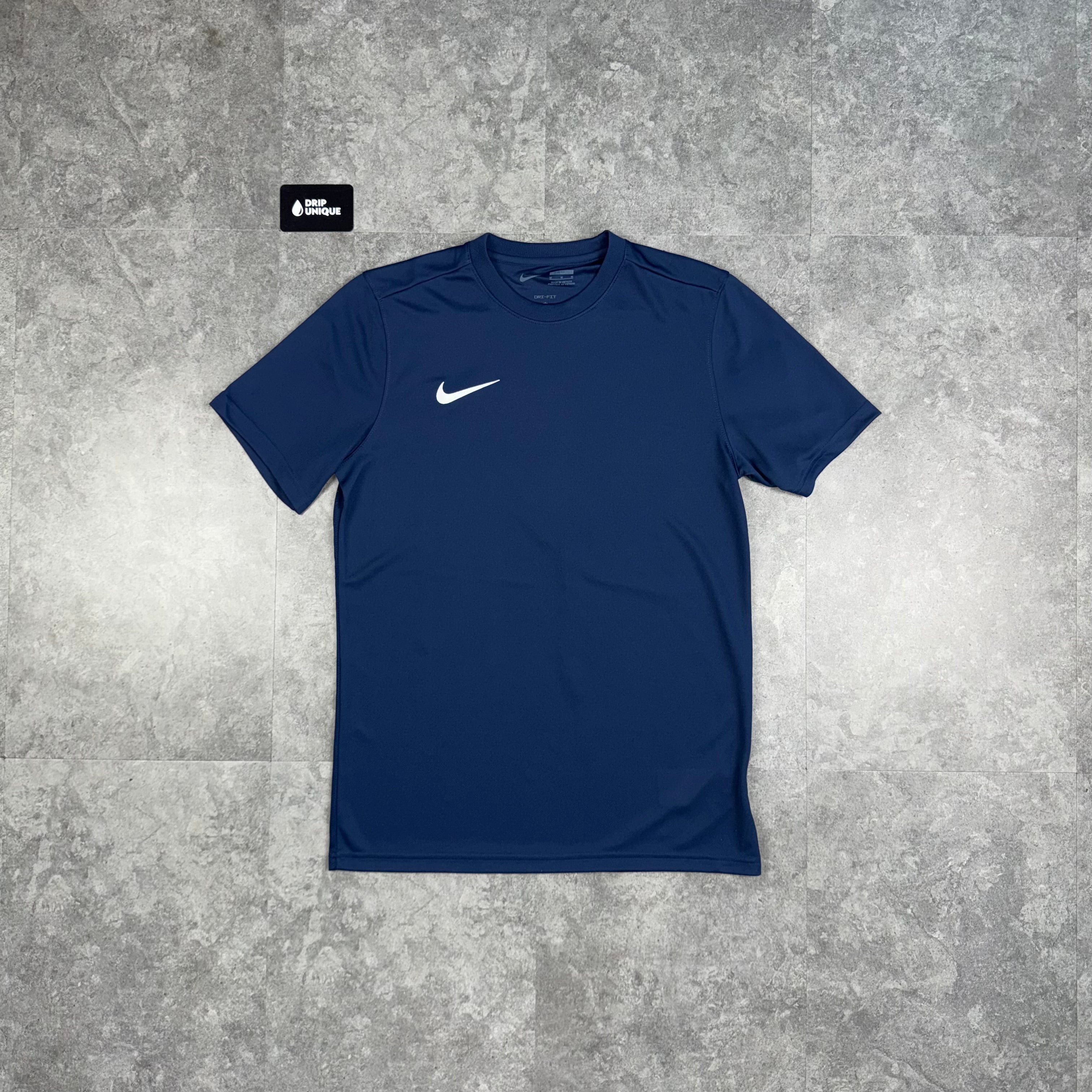 Nike Dri-Fit T-Shirt Navy Blue