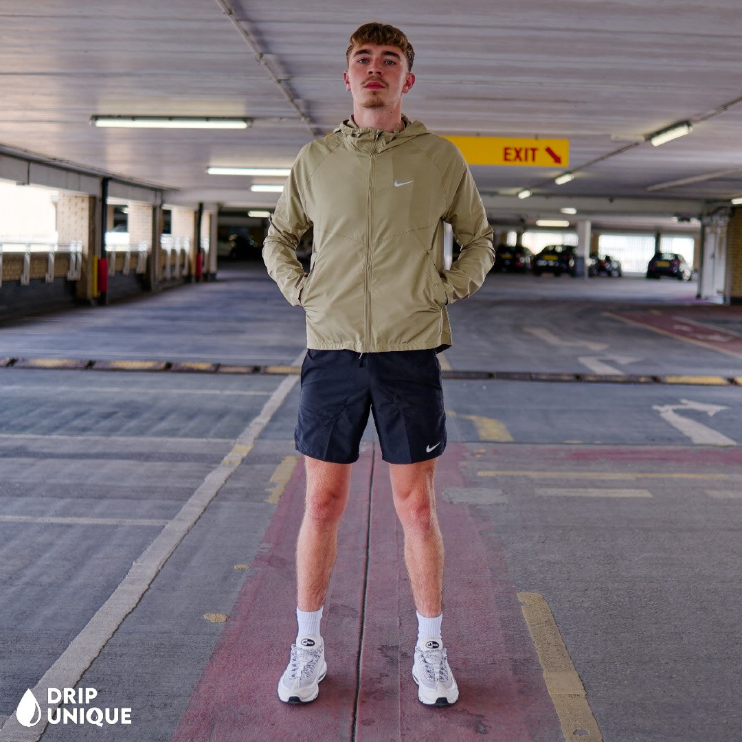 Nike Repel Miler Windrunner Jacket Khaki, Nike Clothing Jackets, dripuniqueuk
