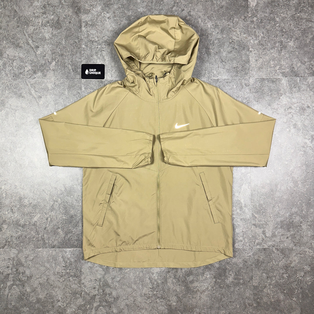 Nike Repel Miler Windrunner Jacket Khaki, Nike Windbreaker, dripuniqueuk