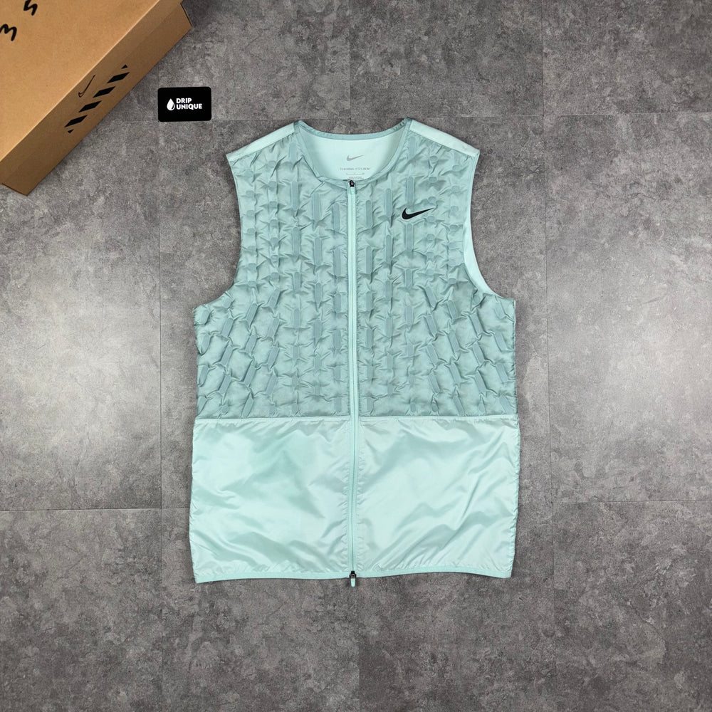 Nike Therma-Fit ADV Repel Gilet Ice Blue, Nike Windrunner, dripunqiueuk