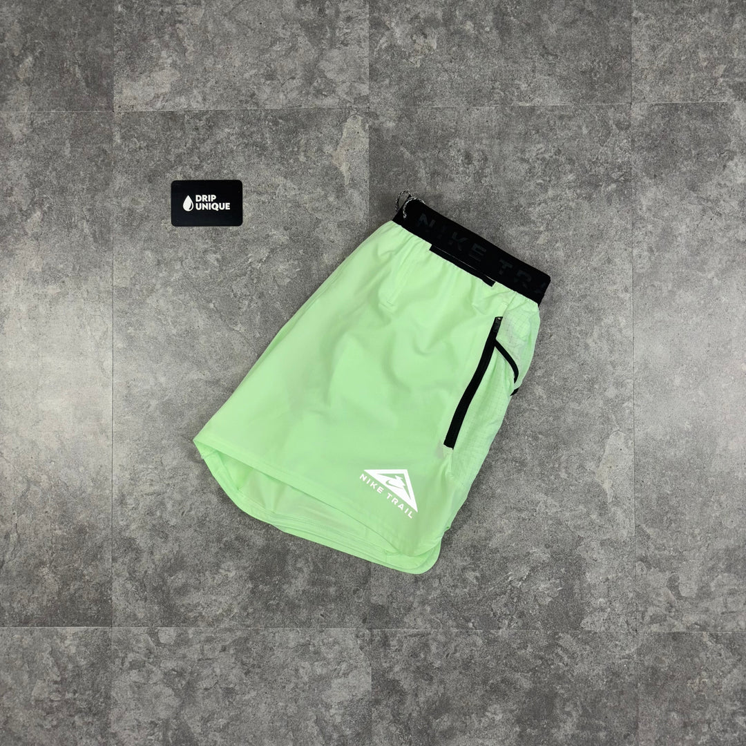 Nike Trail Stride Shorts 5” Vapour Green, Nike Shorts, dripuniqueuk