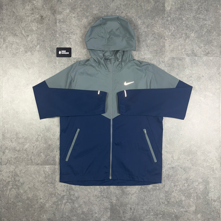 Nike UV Windrunner Jacket Navy / Grey SAMPLE, dripuniqueuk