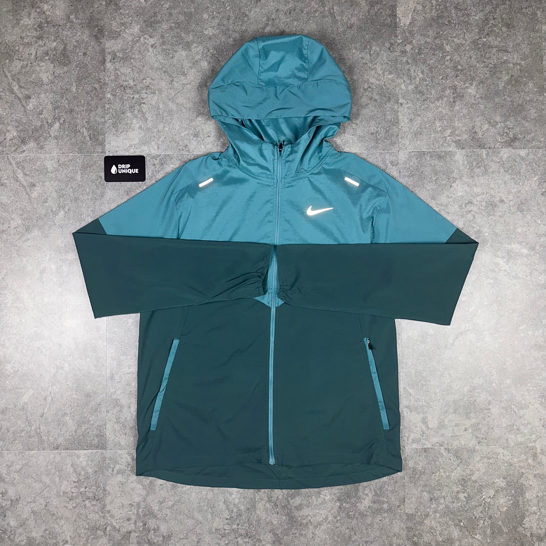 Nike UV Windrunner Jacket Teal Green, Nike Windbreaker, dripuniqueuk