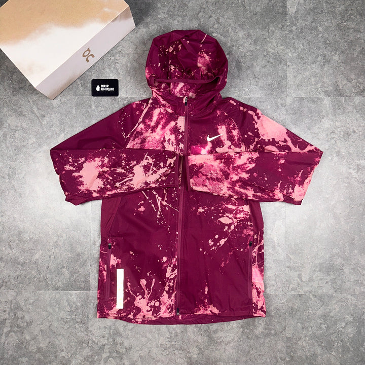 Men's Nike Splash Running Division Windrunner Jacket Red, dripuniqueuk