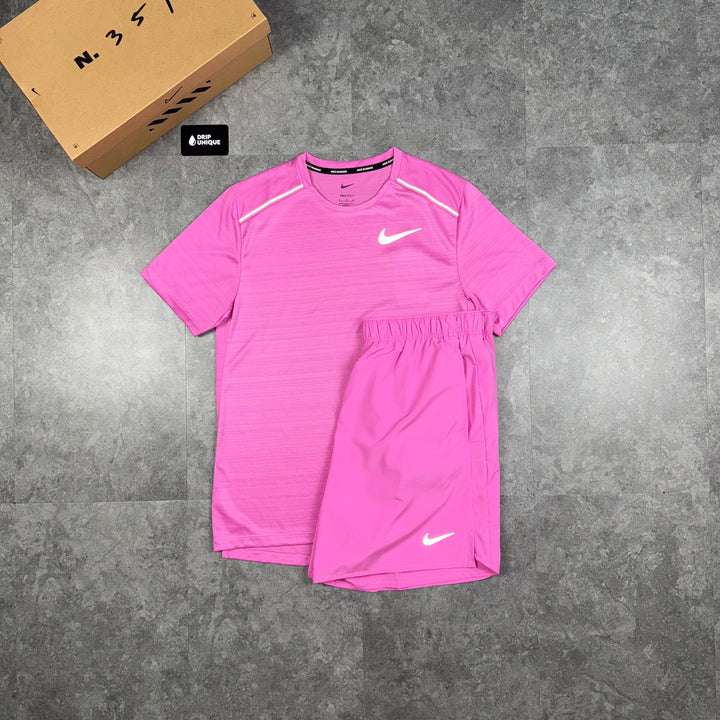 Nike Dri-Fit Challenger Shorts 7" Playful Pink