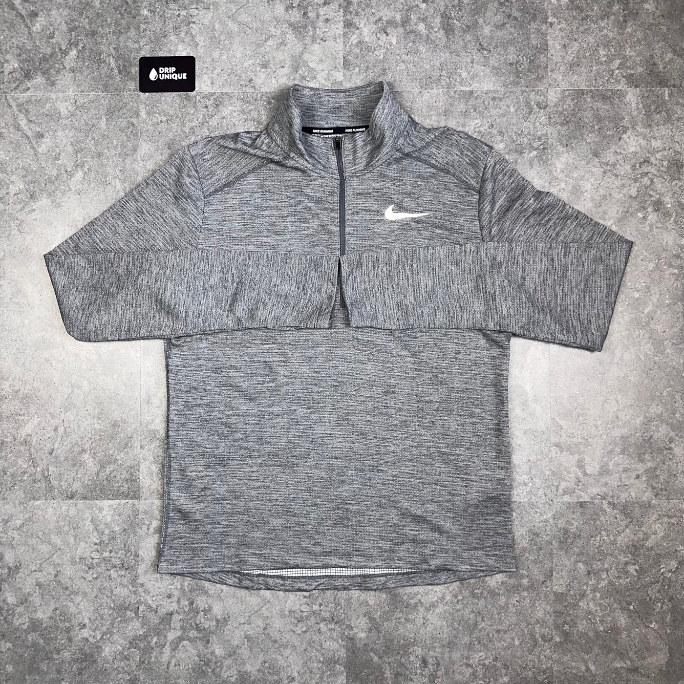 Nike Pacer 1/4 Zip Top Grey