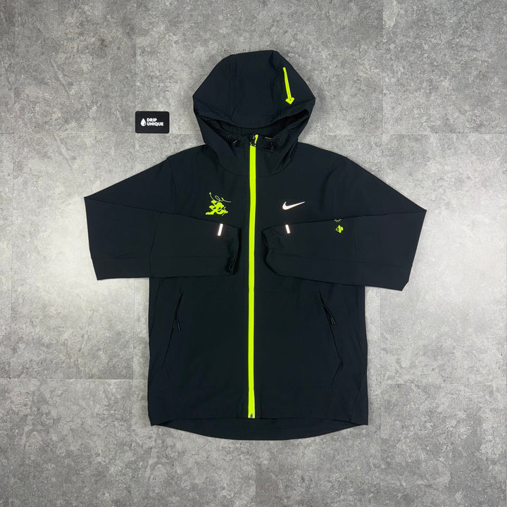 Nike Repel “Just Do It” Windrunner Jacket Black