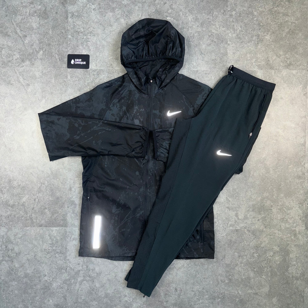 Men's Nike Splash Running Division Windrunner Jacket Black, dripuniqueuk