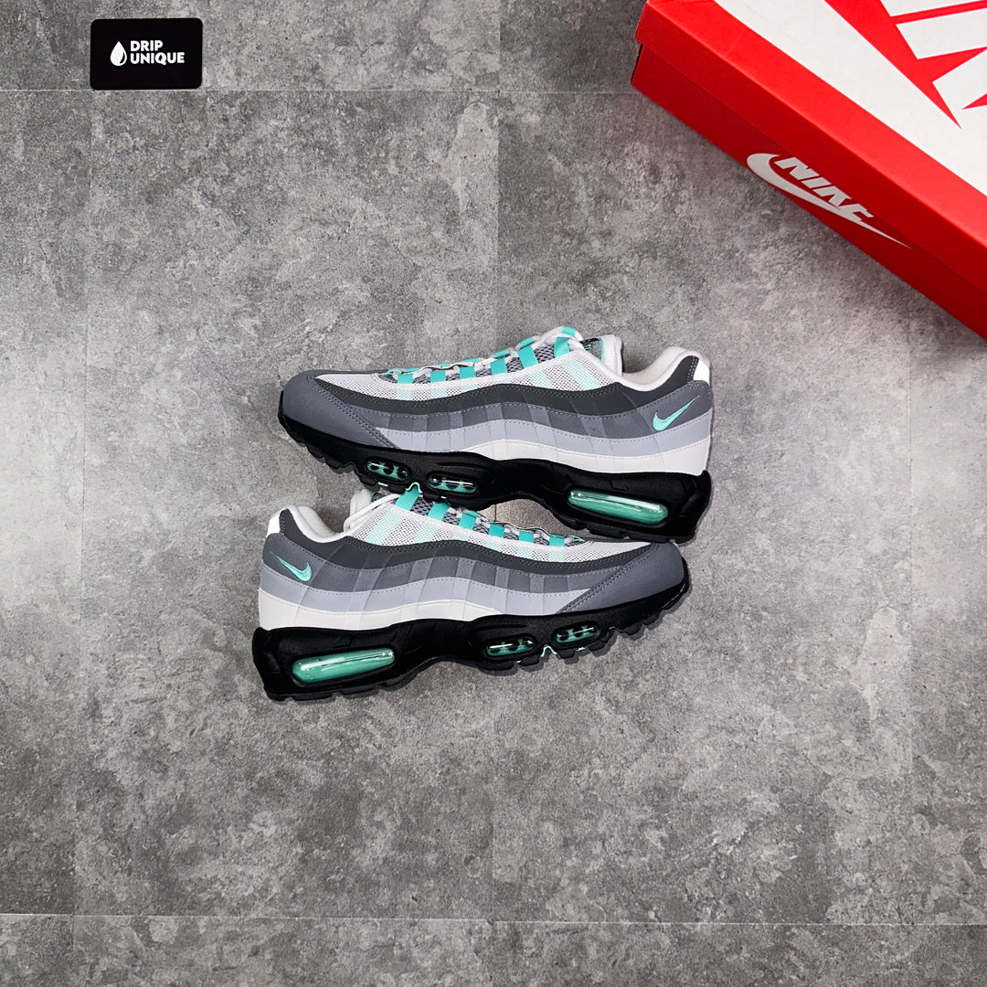 Men's Nike Air Max 95 Hyper Turquoise, dripuniqueuk