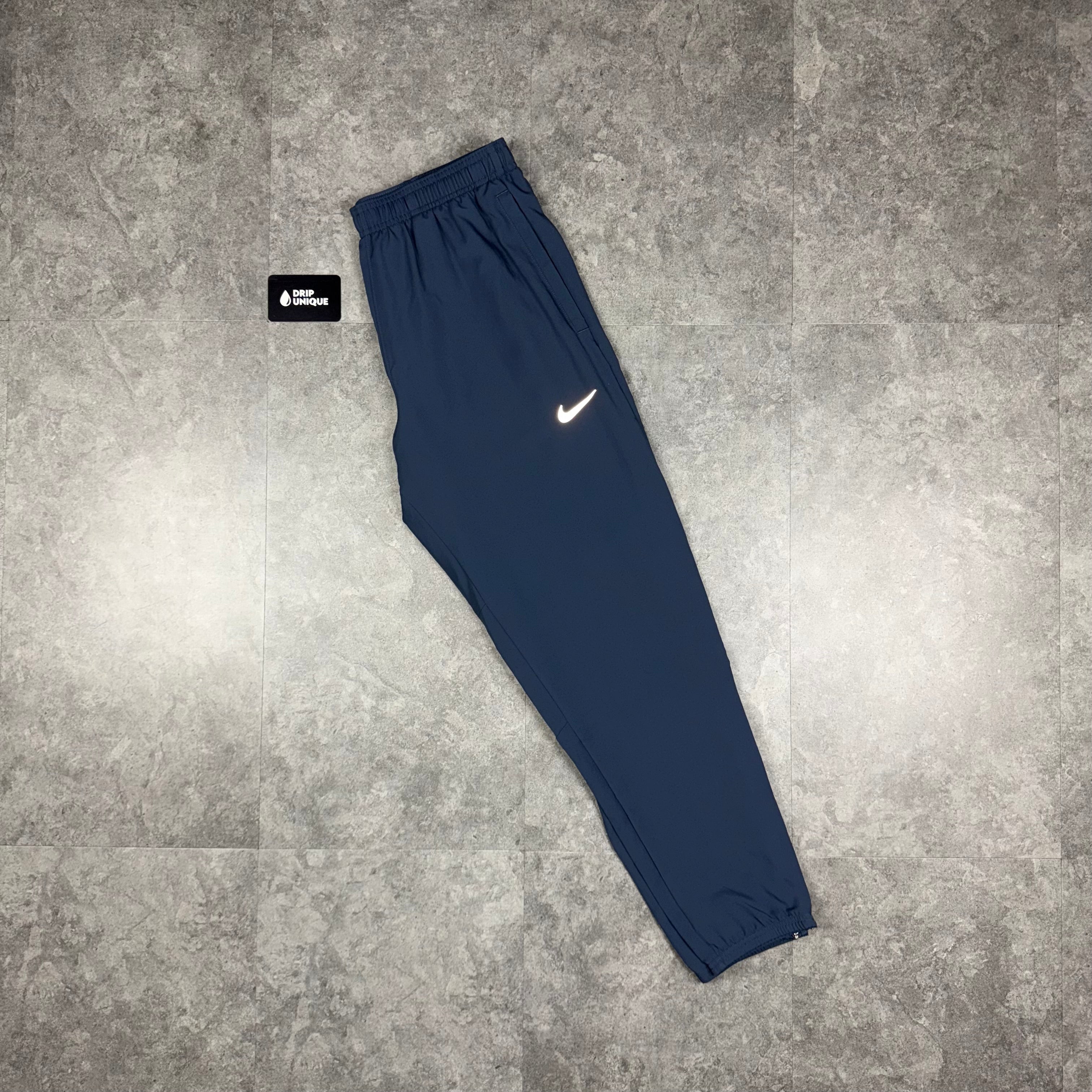 blue nike dri fit pants