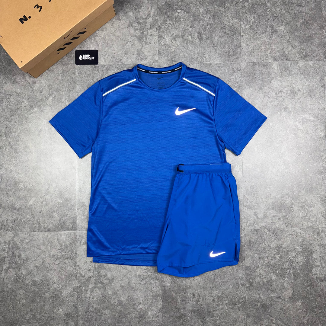 Nike Miler T-Shirt Royal Blue