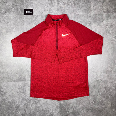 Nike Therma 1/4 Zip Top Red