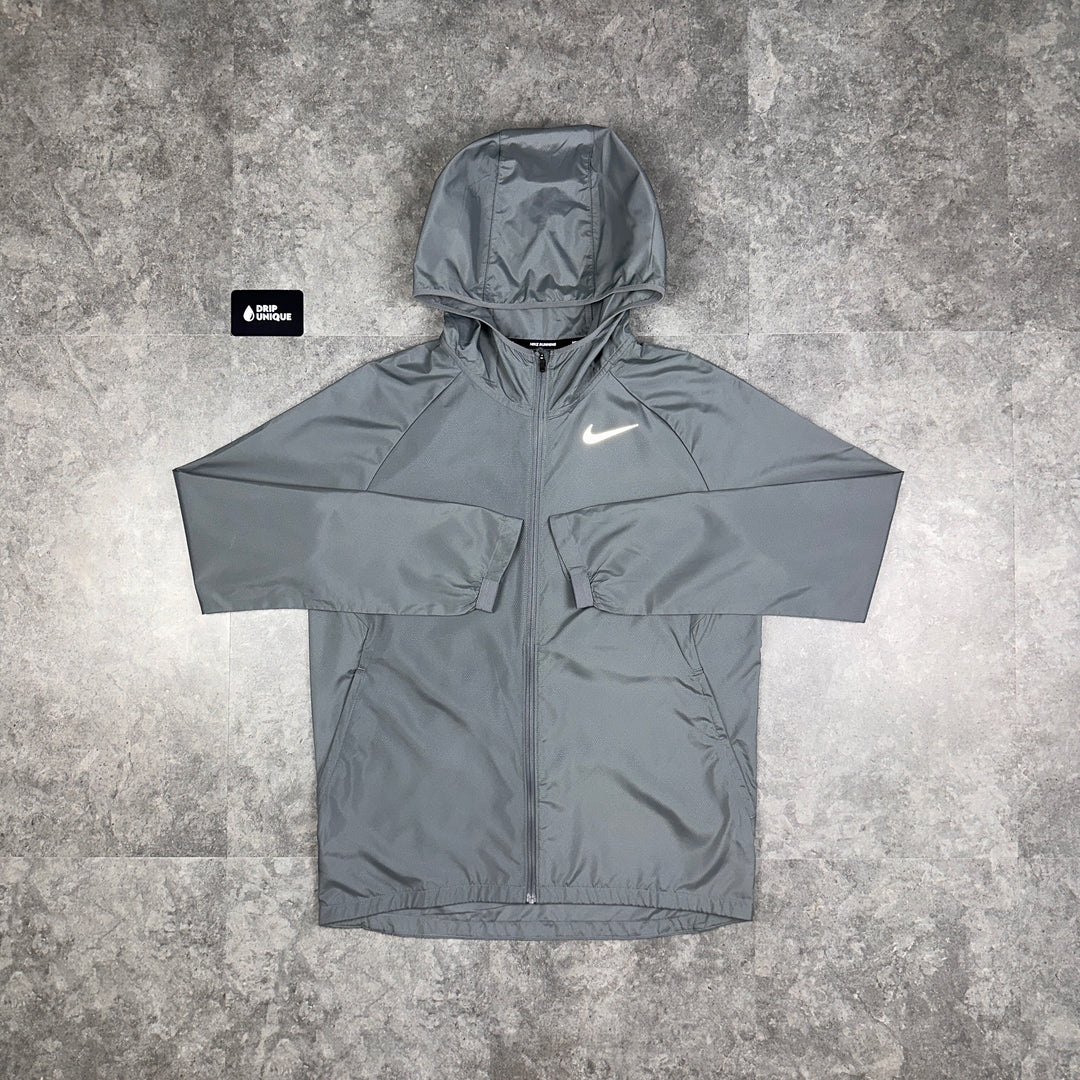 Men's Nike Essential Windrunner Jacket Grey, dripuniqueuk