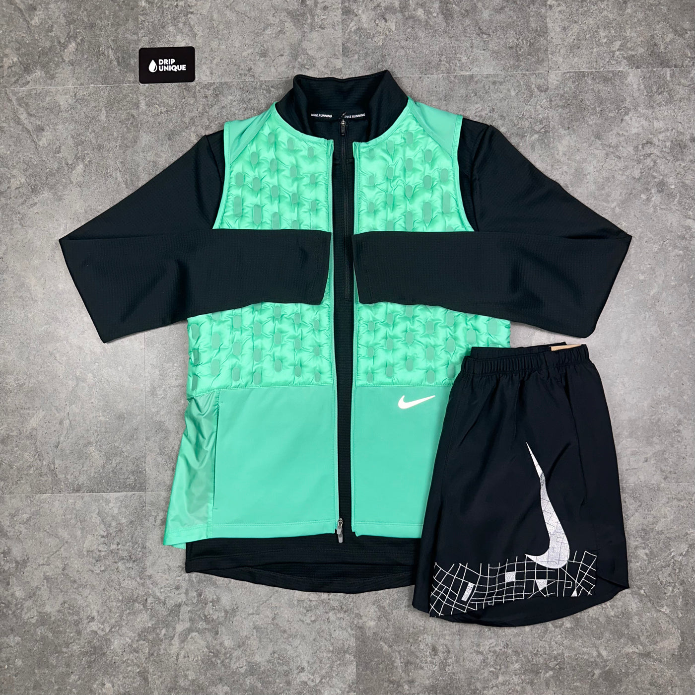Mint green nike deals jacket