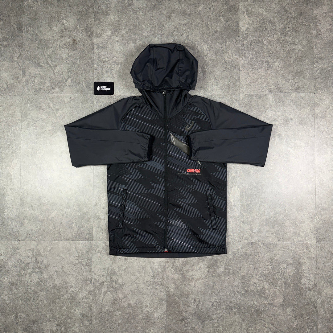 Asics AIM TRG Windrunner Jacket Black, asics jacket, dripuniqueuk