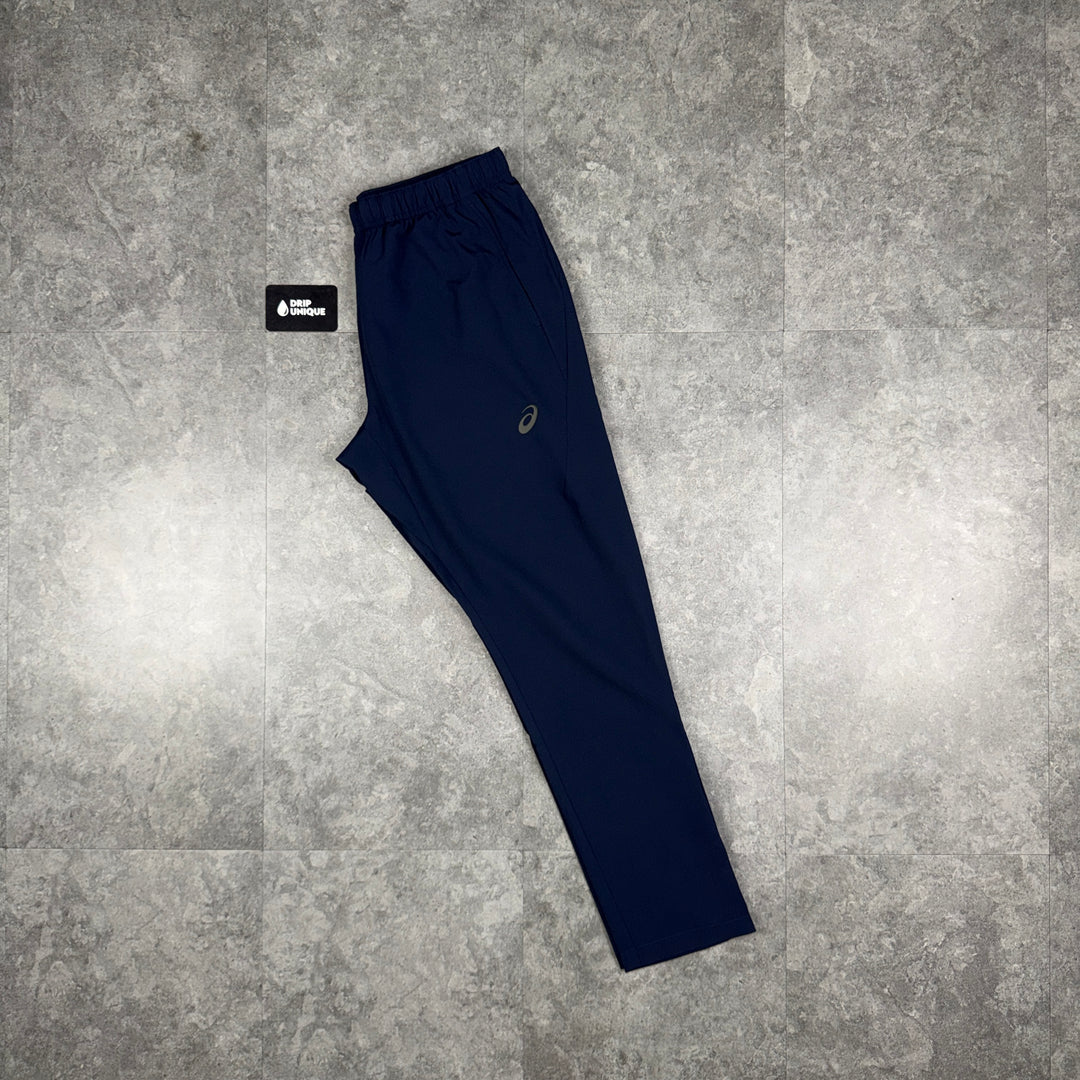 Asics ActiMotion Run Pants Navy, asics pants, dripuniqueuk