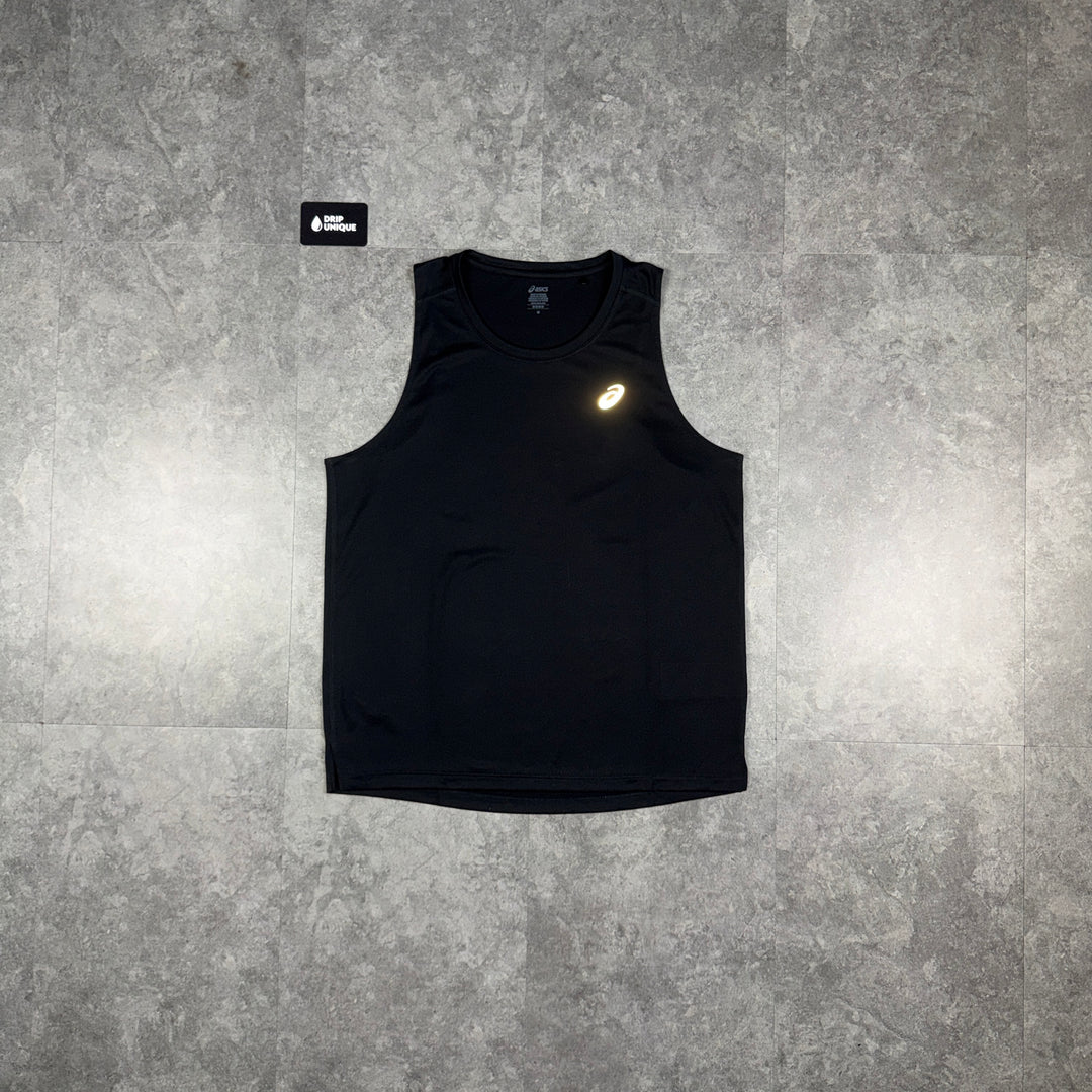 Asics Core Vest Black, asics vest, dripuniqueuk