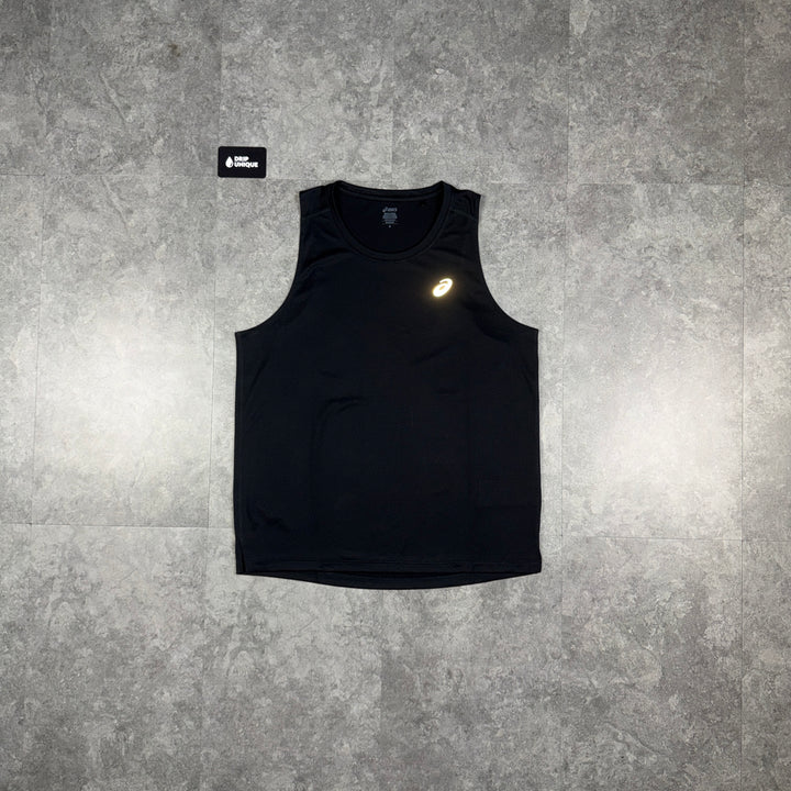 Asics Core Vest Black, asics vest, dripuniqueuk