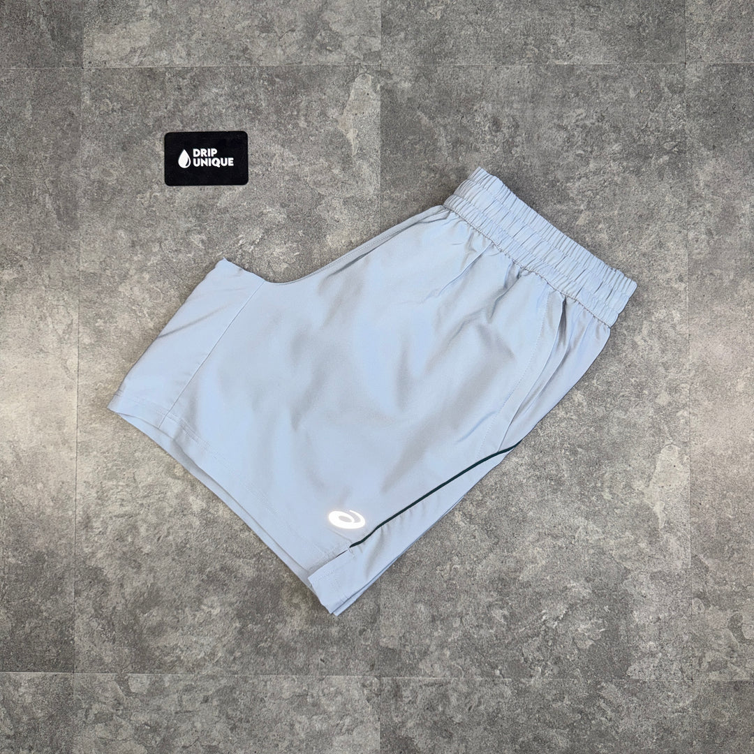 Asics Curve Shorts 7” Grey, asics shorts, dripuniqueuk