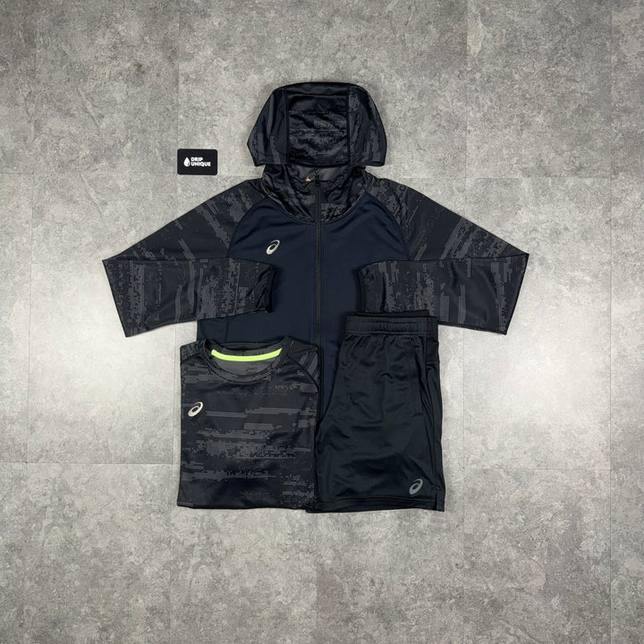 Asics Digital Windrunner Black Bundle, asics set, dripuniqueuk