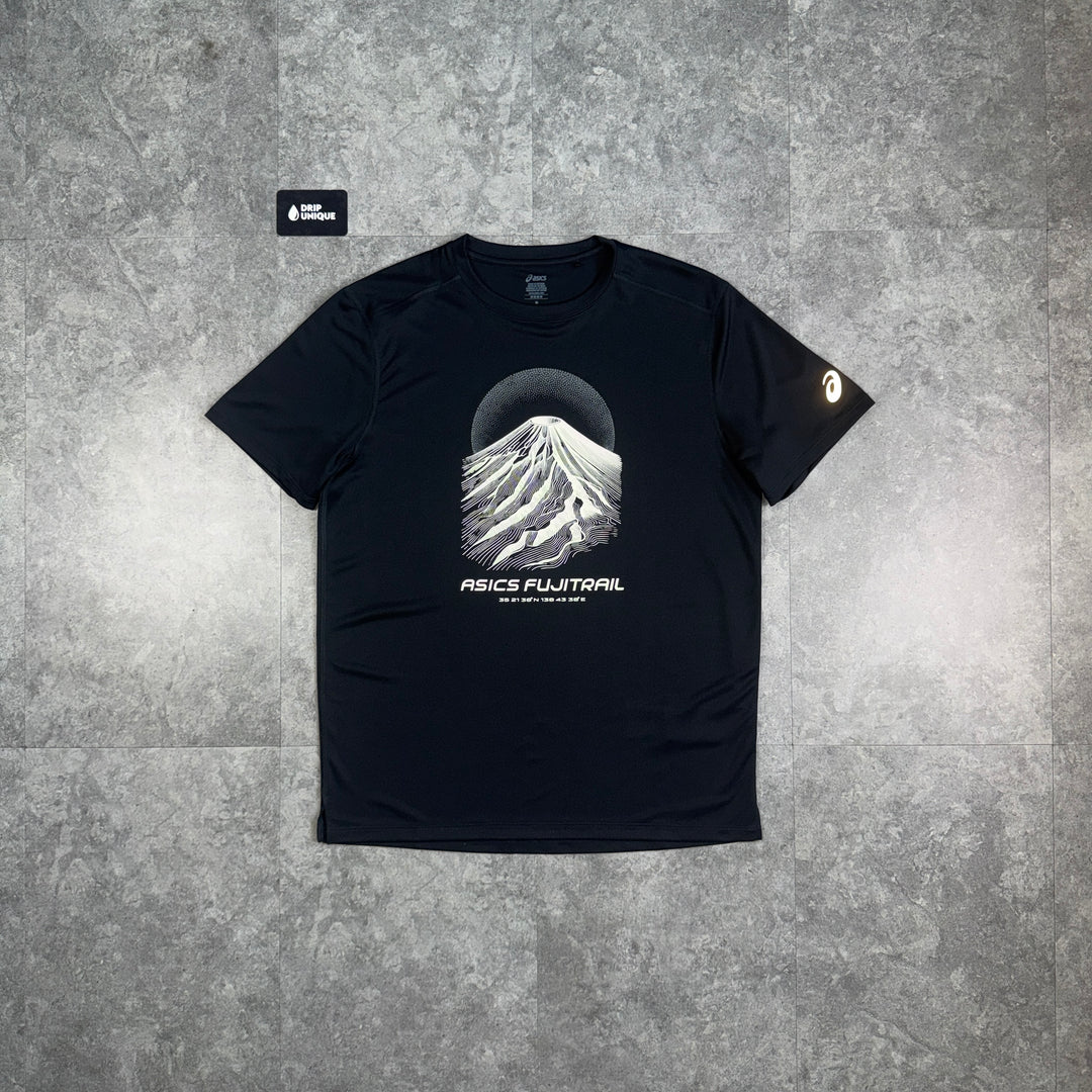 Asics Fujitrail T-Shirt Black, asics tshirt, dripuniqueuk