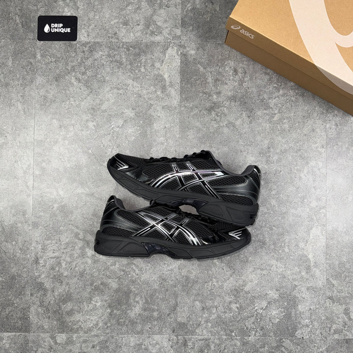 Asics Gel-1130 Black/Silver, Asics Shoes, dripuniqueuk
