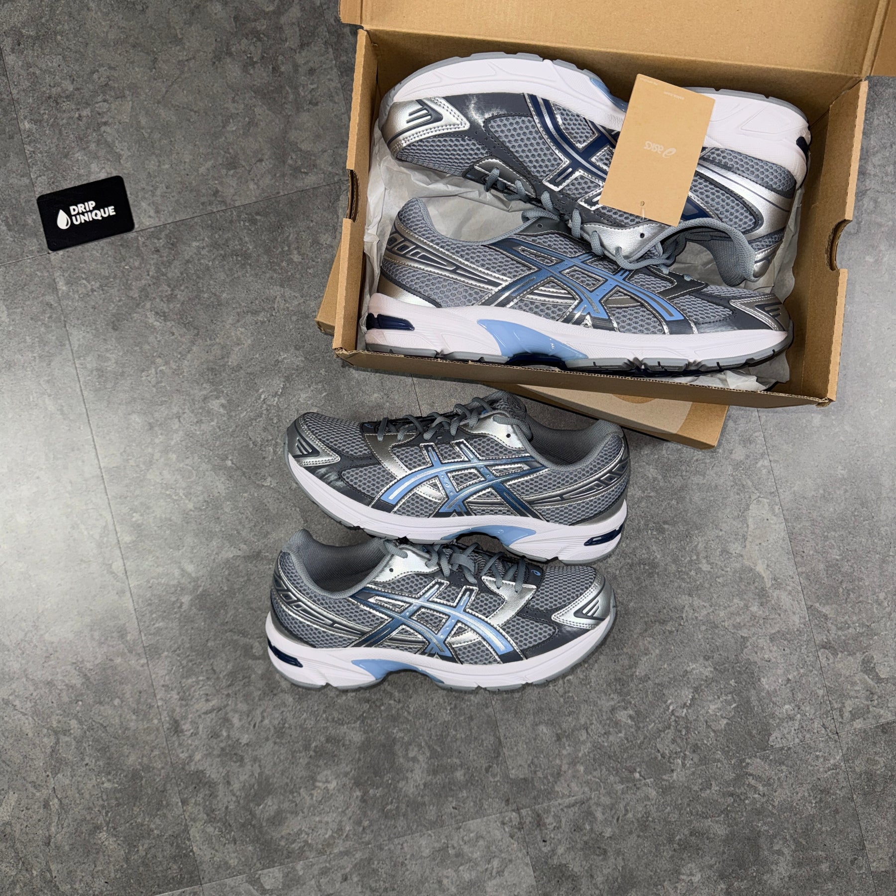 Asics Gel-1130 Gravel / Pure Silver – dripuniqueuk