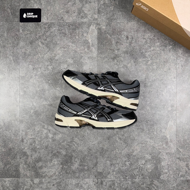 Asics Gel-1130 Steel Grey Black, asics shoes, dripuniqueuk