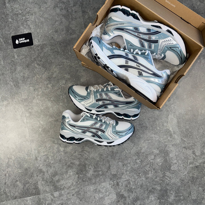 Asics Gel-Kayano 14 Grey Fjord, asics gel kayano shoes, dripuniqueuk