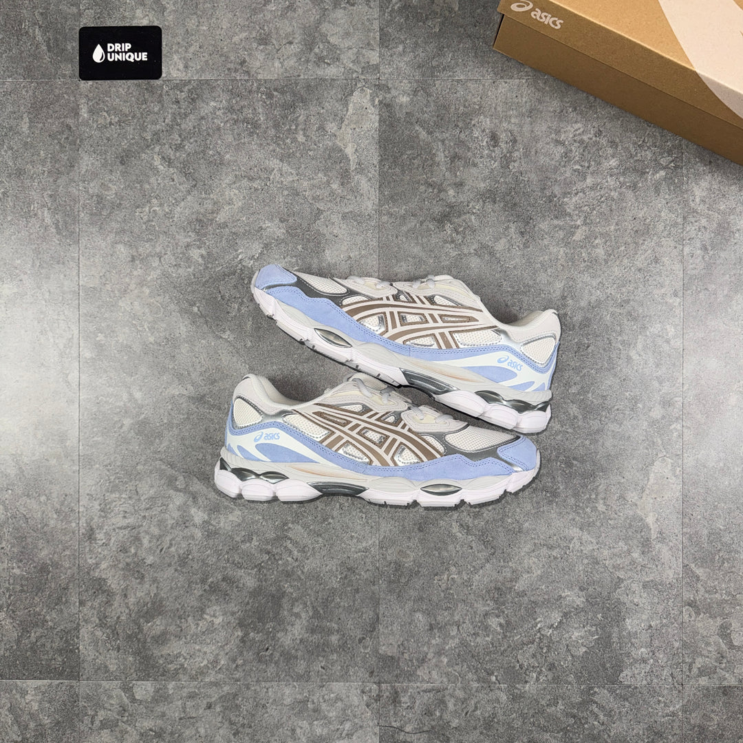 Asics Gel-NYC Cloud Grey Blue, asics shoes, dripuniqueuk