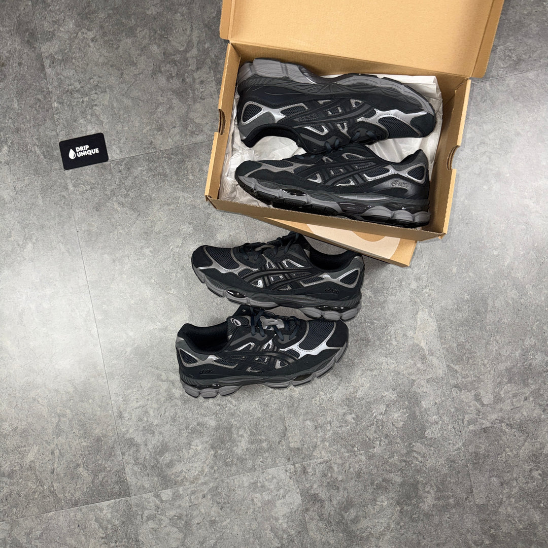 Asics Gel-NYC Graphite Grey / Black, asics nyc shoes, dripuniqueuk