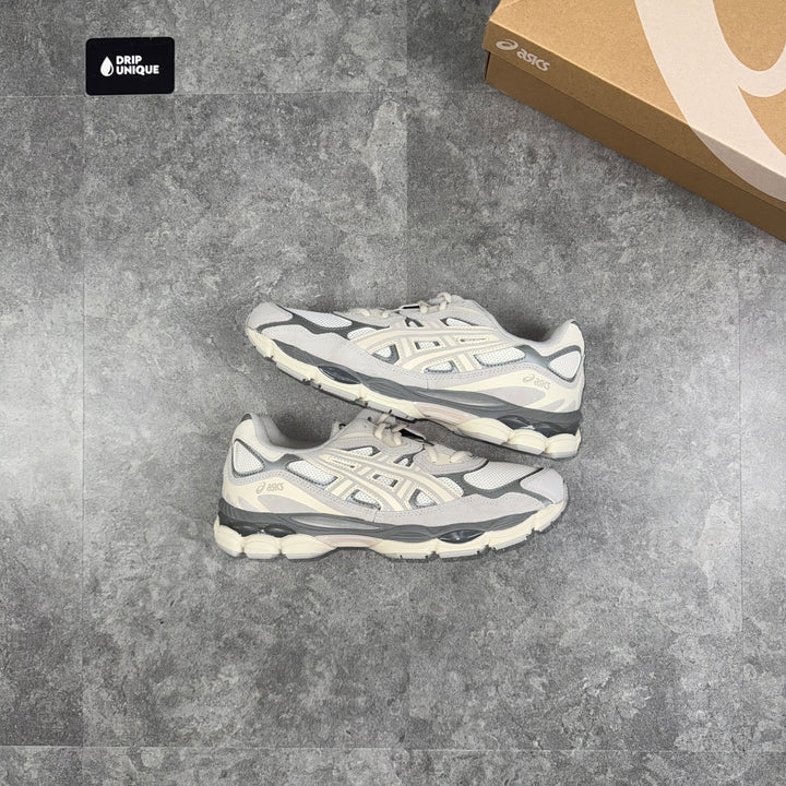Asics Gel-NYC Oyster Grey, Asics Trainers, dripuniqueuk