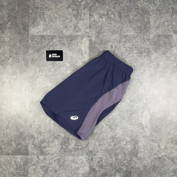 Asics Icon Performance Shorts Lavender, Asics Shorts, dripuniqueuk