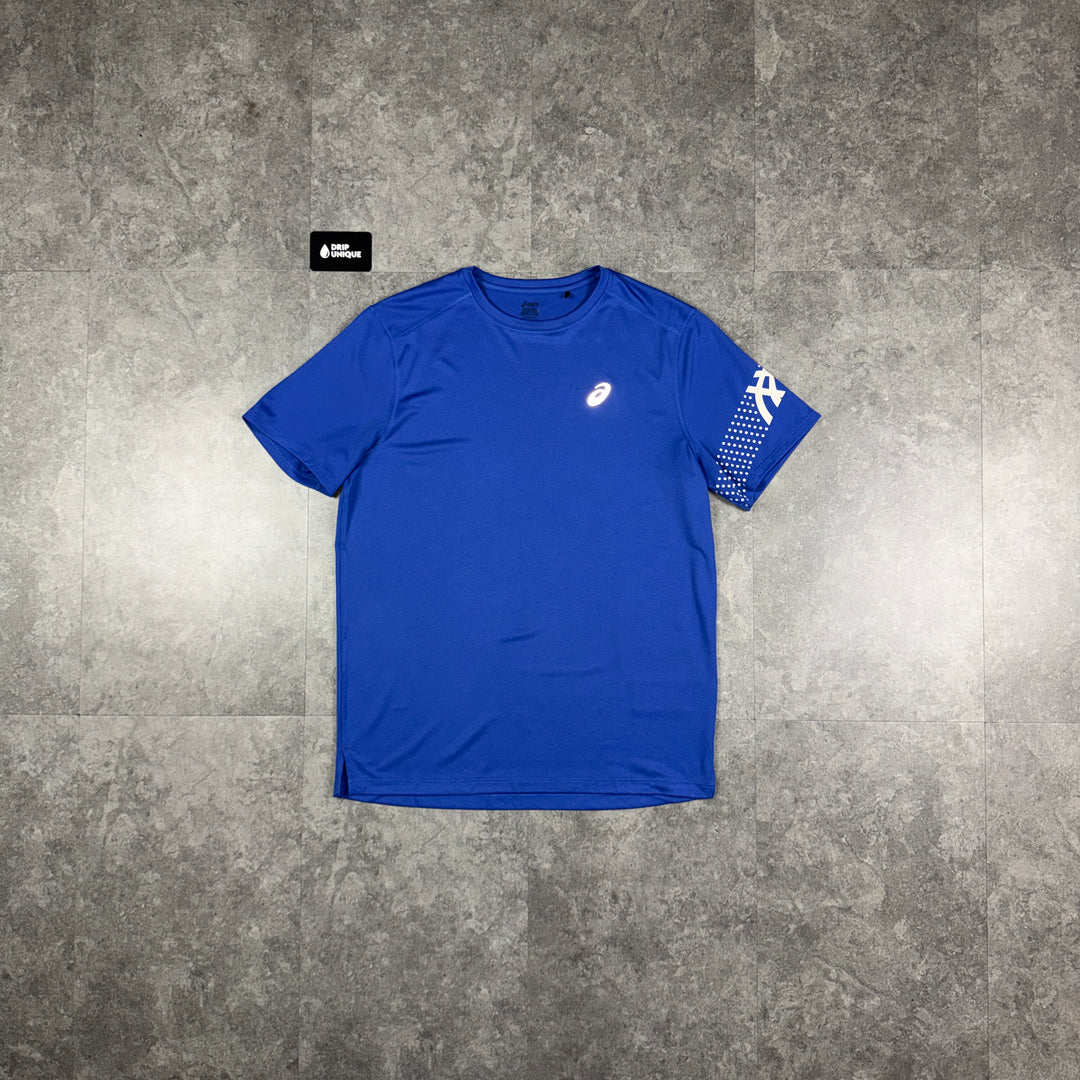 Asics Icon T-Shirt Cobalt, asics tshirt, dripuniqueuk