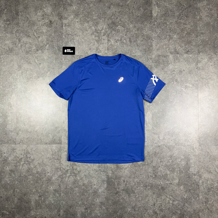 Asics Icon T-Shirt Cobalt, asics tshirt, dripuniqueuk