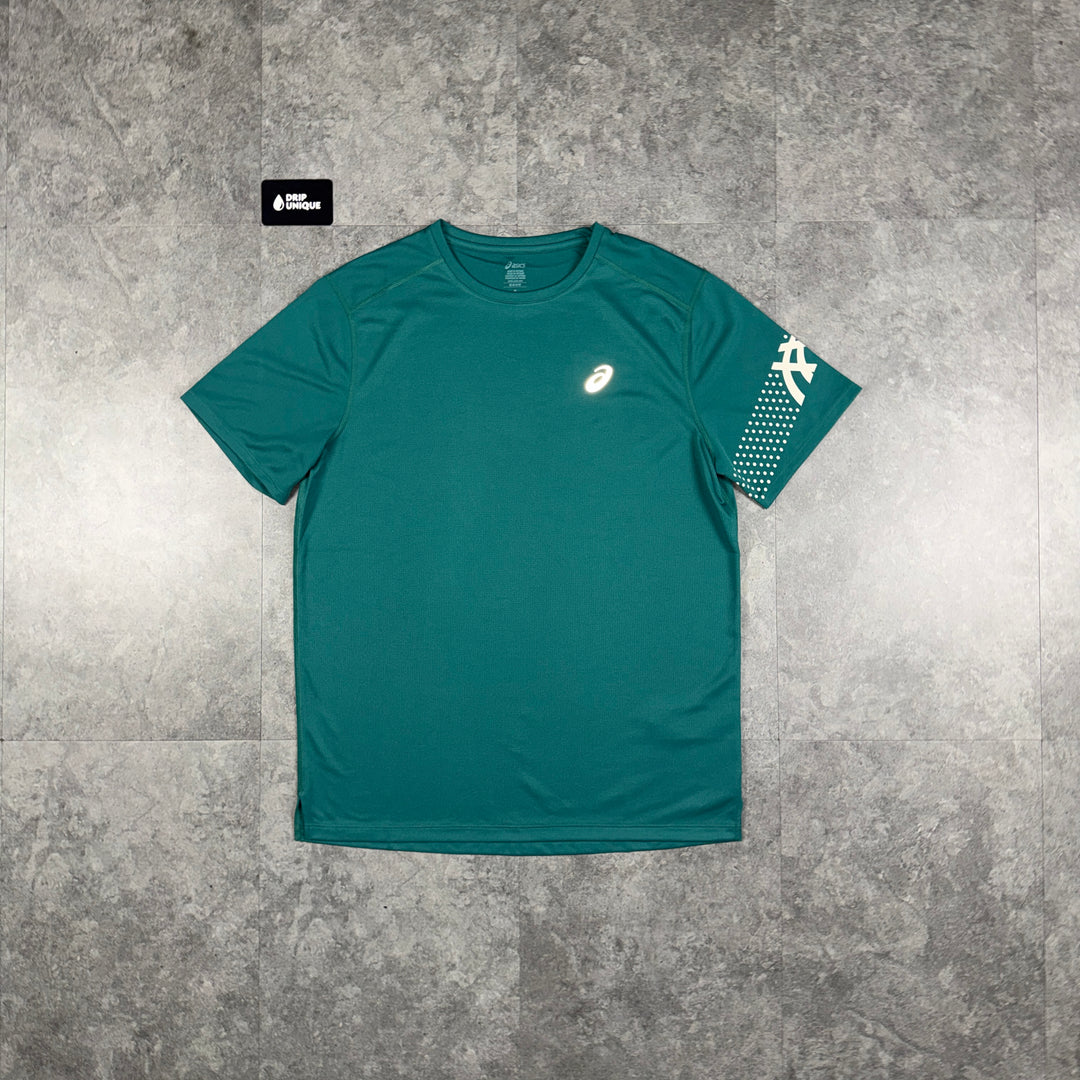 Asics Icon T-Shirt Rainy Lake, asics tshirt, dripuniqueuk