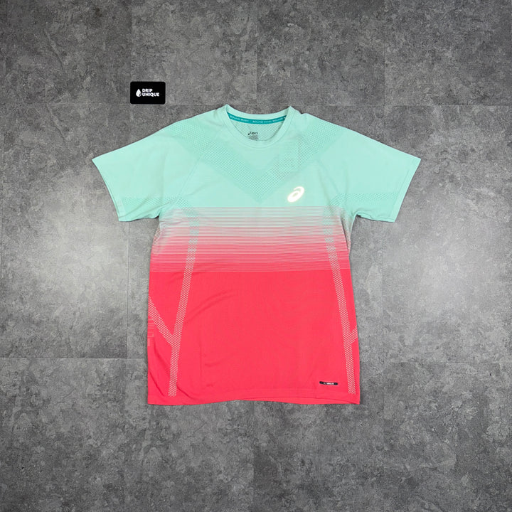 Asics Seamless Performance T-Shirt Coral, Asics T-Shirt, dripuniqueuk