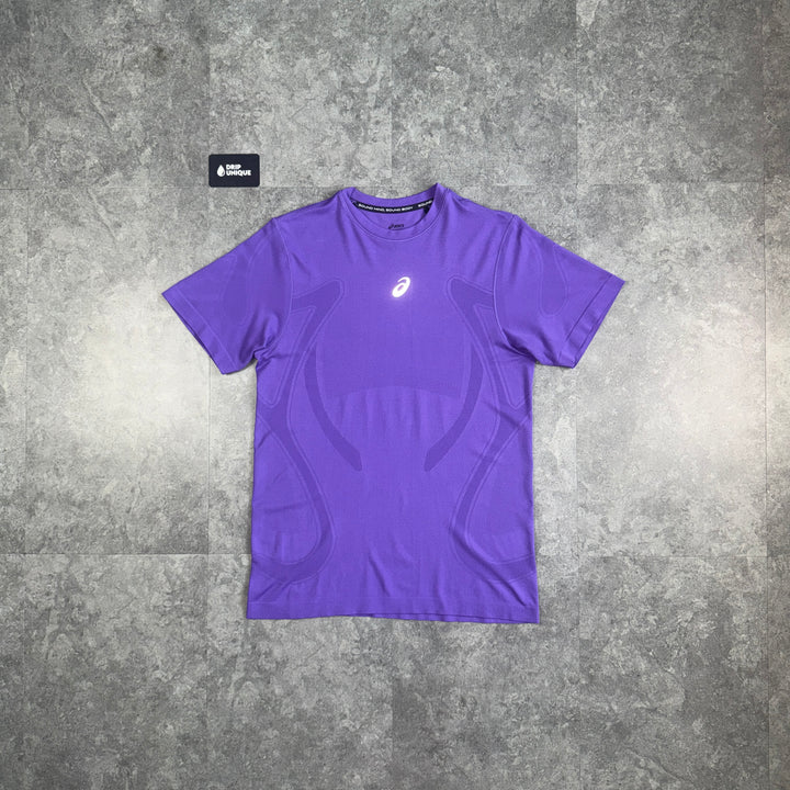 Asics Seamless Performance T-Shirt Purple, asics tshirt, dripuniqueuk