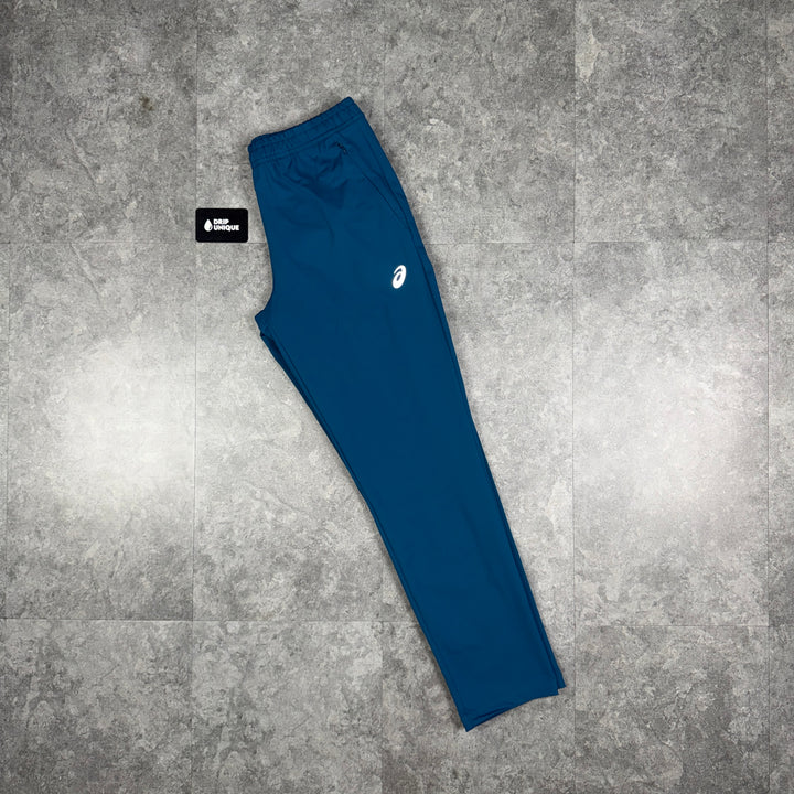 Asics Sports Run Pants Teal, asics pants, dripuniqueuk