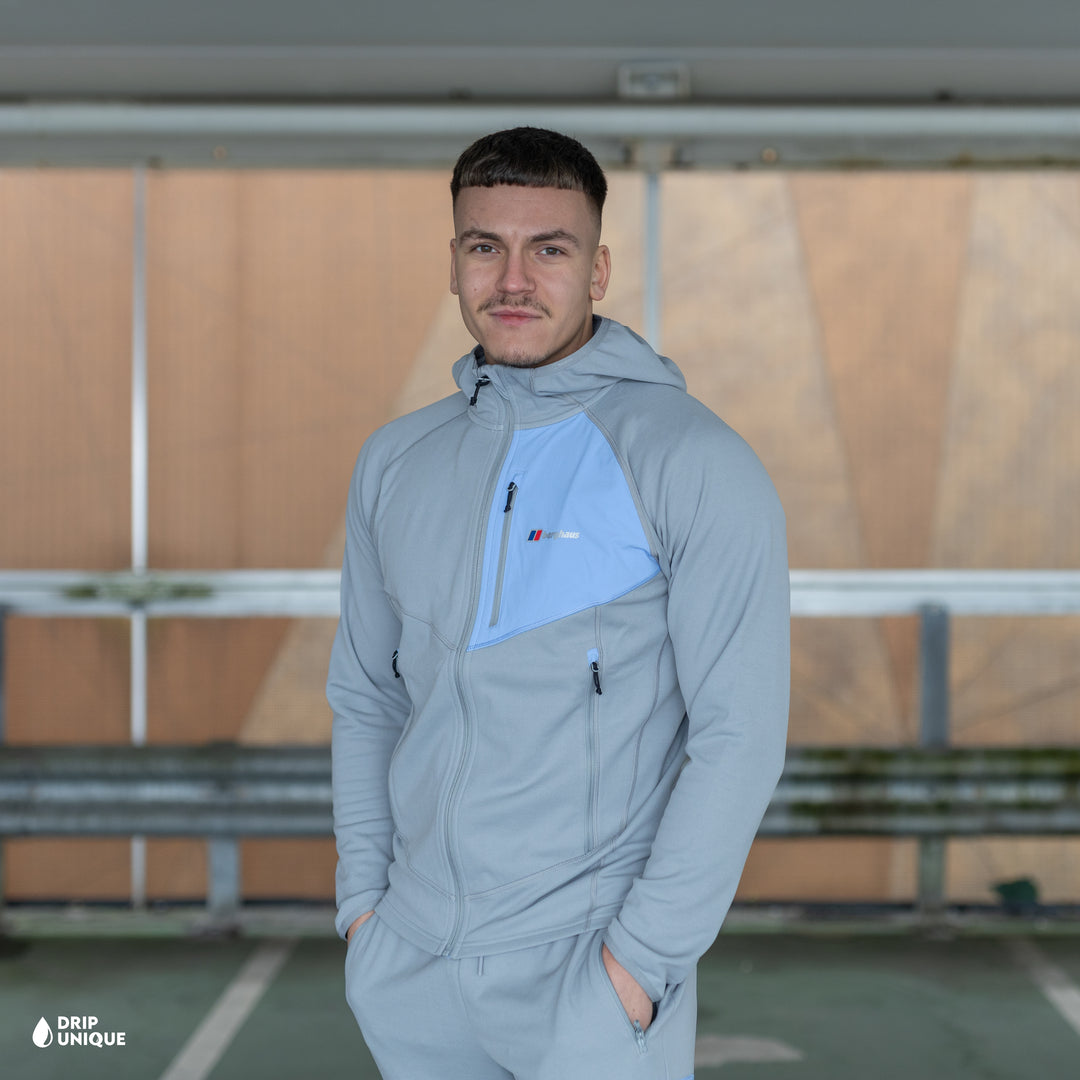 Berghaus Pavey Jacket Grey / Blue, berghaus jacket, dripuniqueuk