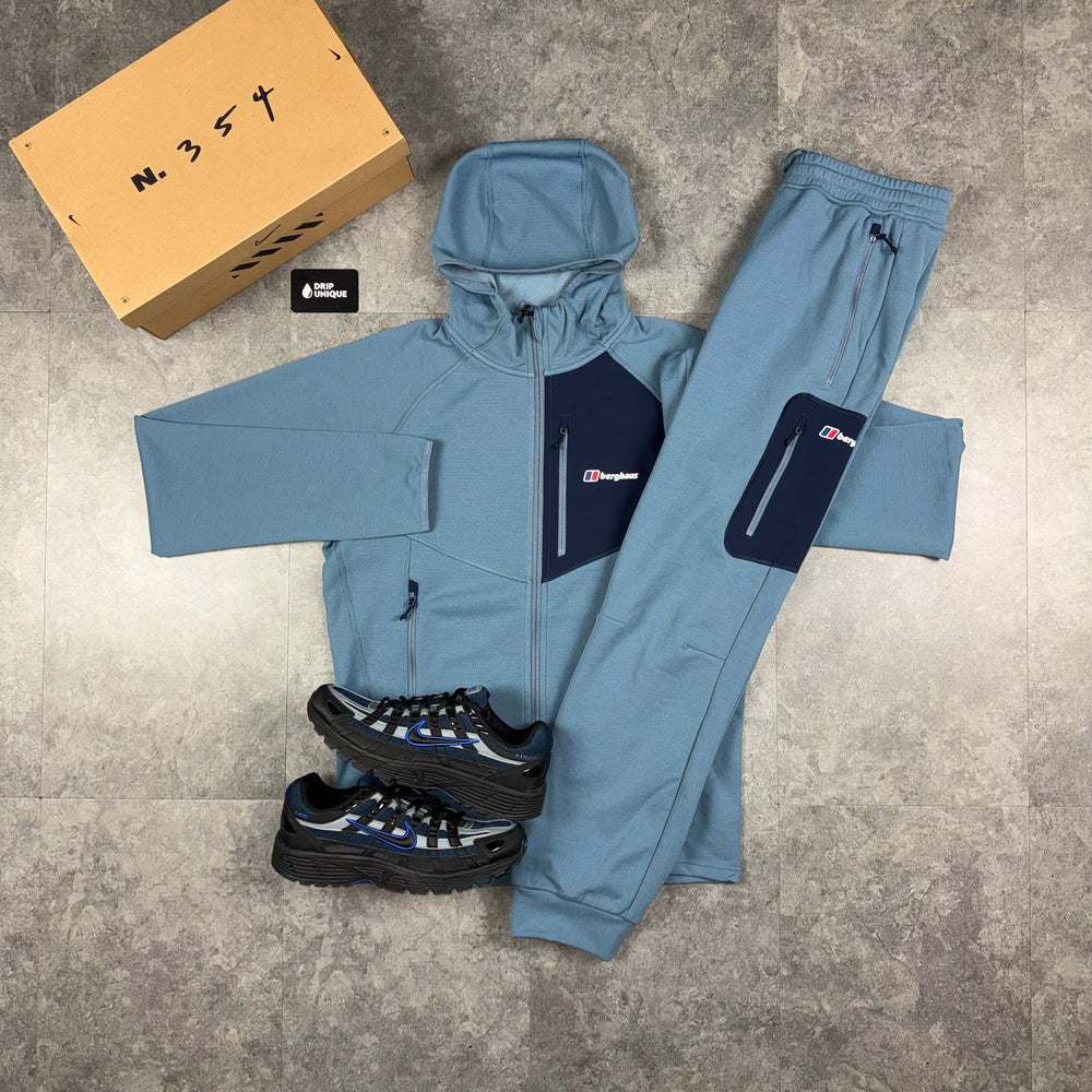 Berghaus Pavey Jacket Navy & Navy Pavey Pants Set, dripuniqueuk