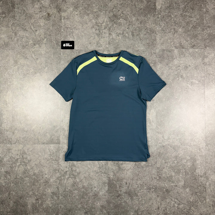 Cruyff Agate T-Shirt Slate Green, cruyff tshirt, dripuniqueuk