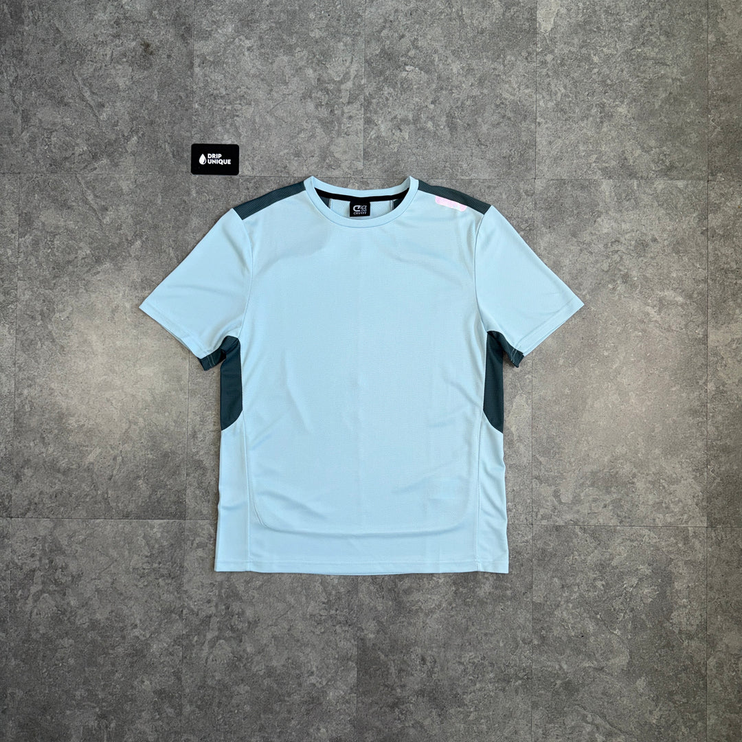 Cruyff Magnitude T-Shirt Sky Blue, cruyff tshirt, dripuniqueuk