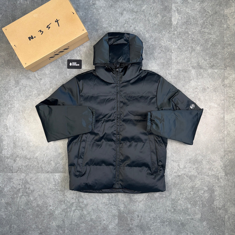 Cruyff Morezzi Puffer Jacket Black, cruyff puffer jacket, dripuniqueuk