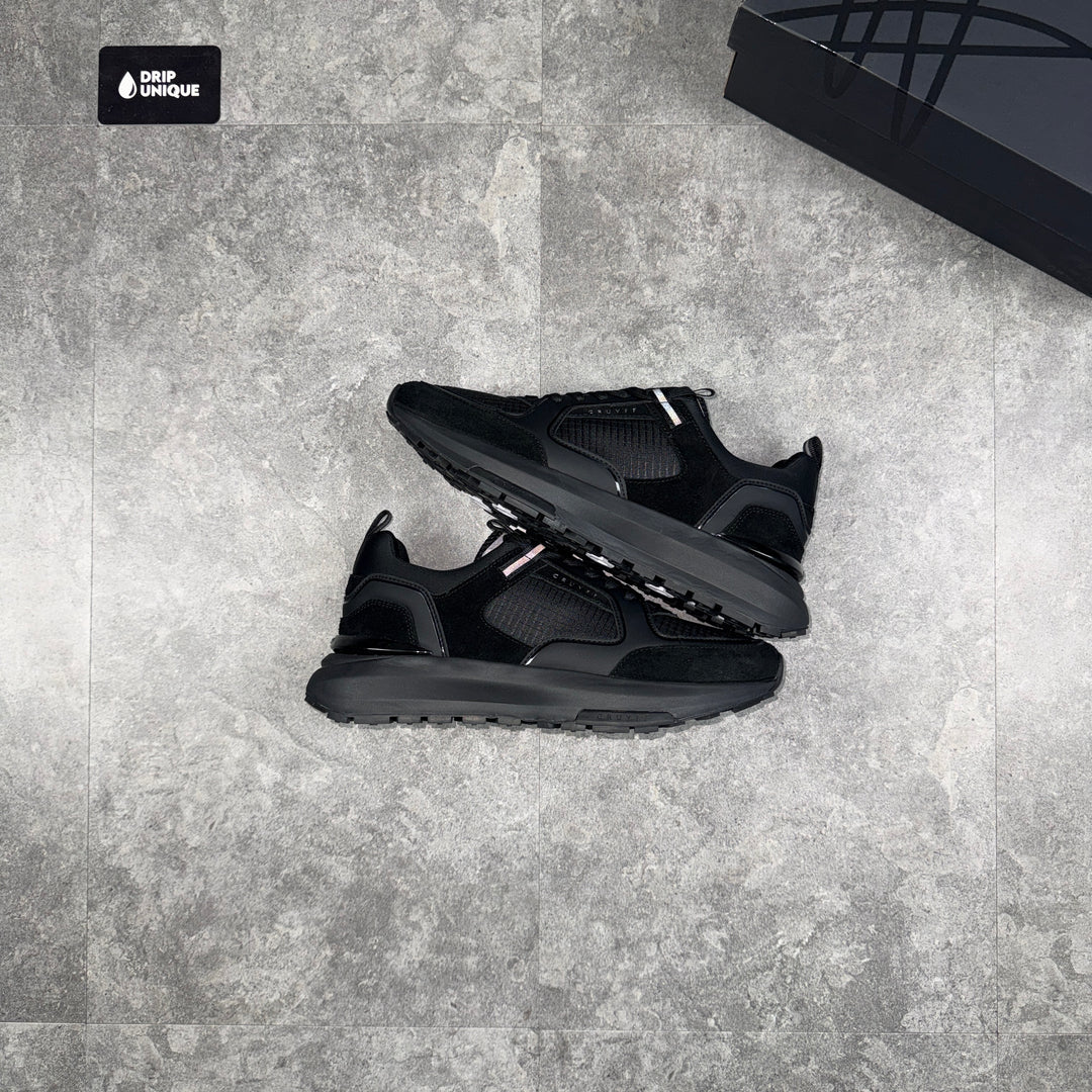 Cruyff Rayado Black, cruyff shoes, dripuniqueuk