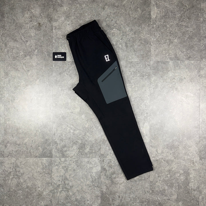 Erza Active Glide Pants Black, dripuniqueuk