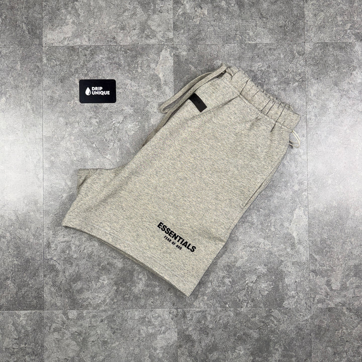 Essentials Shorts Dark Oat, essentials ss22 shorts, dripuniqueuk